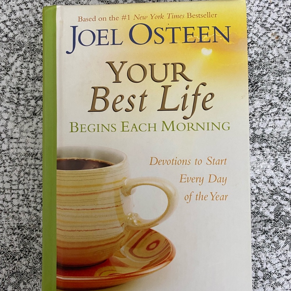 Your Best Life Begins Each Morning Book